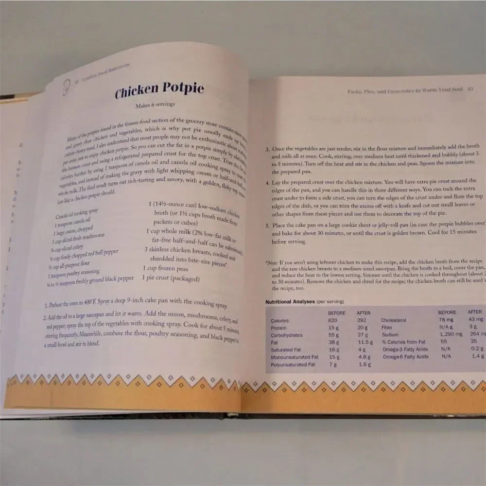 Eat up Slim Down Annual Recipes Comfort Food Makeovers Elaine Magee 2009 HC